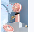 Mini Portable Cooling Fan – USB Rechargeable Air Fan