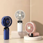 Mini Portable Cooling Fan – USB Rechargeable Air Fan