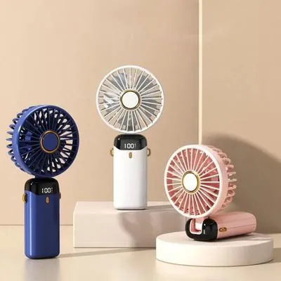 Mini Portable Cooling Fan – USB Rechargeable Air Fan