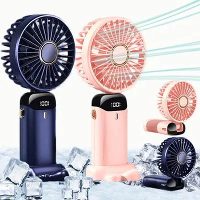 Mini Portable Cooling Fan – USB Rechargeable Air Fan