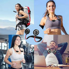 USB Neck Fan – 360° Rotatable | 3 Speed Portable Cooling Fan