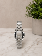 AQUATIME Luxury Silver Chronograph Watch for Men